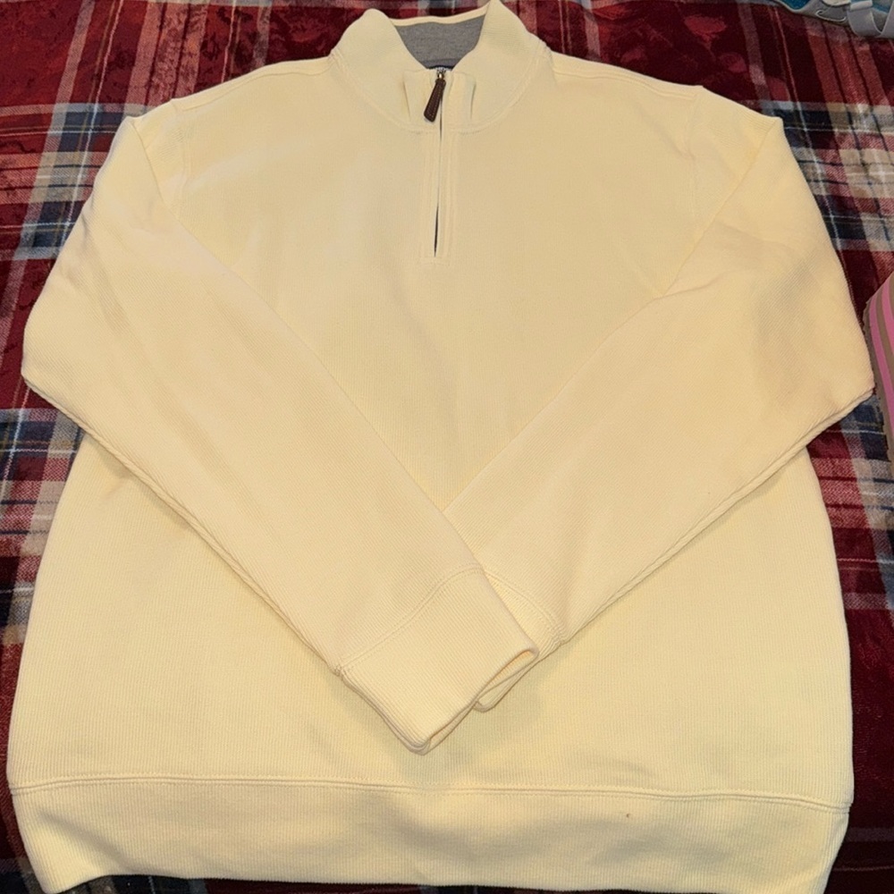 BRAND NEW BEDFORD RIB QUARTER ZIP